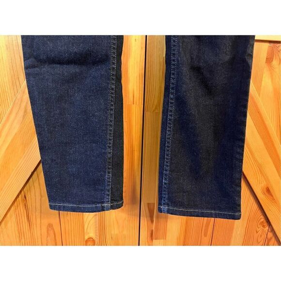 J Jill skinny jeans, stretch size 4 mid rise dark wash (3407) - Picture 2 of 8